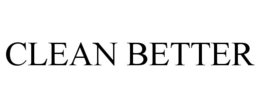 CLEAN BETTER trademark