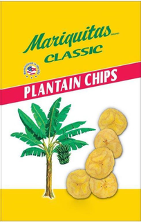 MARIQUITAS BRAND CLASSIC MANUFACTURED IN THE USA PLANTAIN CHIPS NET WT. 8 OZ. (226.8 G) trademark