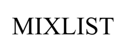 MIXLIST trademark