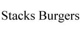 STACKS BURGERS trademark