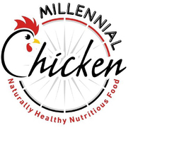 MILLENNIAL CHICKEN NATURALLY HEALTHY NUTRITIOUS FOOD trademark