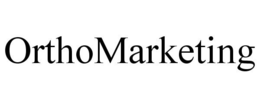 ORTHOMARKETING trademark