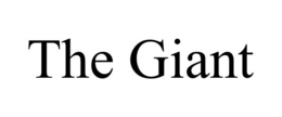 THE GIANT trademark