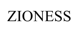 ZIONESS trademark