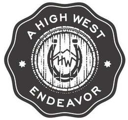 A HIGH WEST ENDEAVOR HW trademark