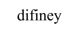 DIFINEY trademark
