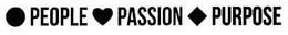 PEOPLE PASSION PURPOSE trademark