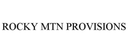 ROCKY MTN PROVISIONS trademark