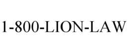 1-800-LION-LAW trademark