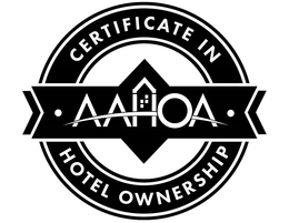 AAHOA CERTIFICATE IN HOTEL OWNERSHIP trademark