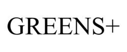 GREENS+ trademark
