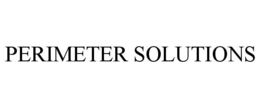 PERIMETER SOLUTIONS trademark