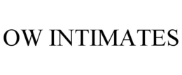 OW INTIMATES trademark