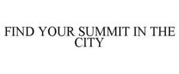 FIND YOUR SUMMIT IN THE CITY trademark