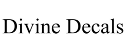 DIVINE DECALS trademark