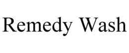 REMEDY WASH trademark