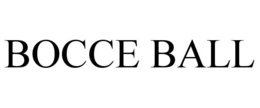 BOCCE BALL trademark