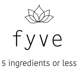 FYVE 5 INGREDIENTS OR LESS trademark