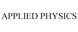 APPLIED PHYSICS trademark