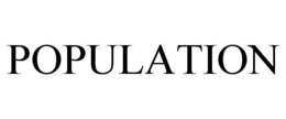 POPULATION trademark