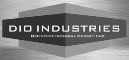 DIO INDUSTRIES DEFINITIVE INTEGRAL OPERATIONS trademark