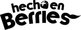 HECHO EN BERRIES trademark