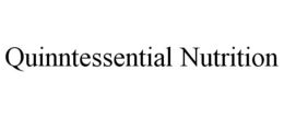 QUINNTESSENTIAL NUTRITION trademark