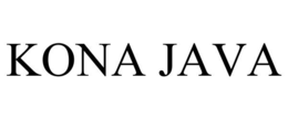 KONA JAVA trademark