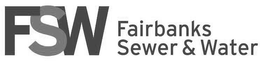 FSW FAIRBANKS SEWER & WATER trademark