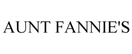 AUNT FANNIE'S trademark