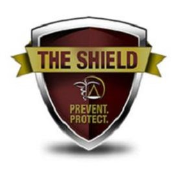 THE SHIELD PREVENT. PROTECT. trademark
