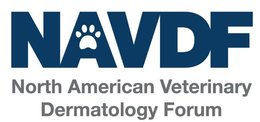 NAVDF NORTH AMERICAN VETERINARY DERMATOLOGY FORUM trademark