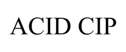 ACID CIP trademark