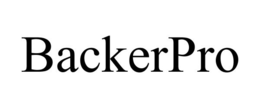 BACKERPRO trademark
