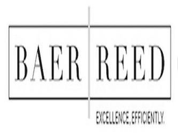 BAER REED EXCELLENCE, EFFICIENTLY. trademark