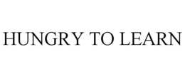 HUNGRY TO LEARN trademark