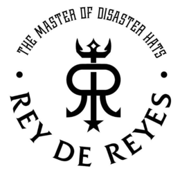 · THE MASTER OF DISASTER HATS · RR REY DE REYES trademark
