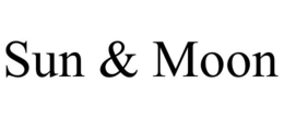 SUN & MOON trademark