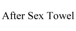 AFTER SEX TOWEL trademark