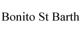 BONITO ST BARTH trademark