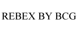 REBEX BY BCG trademark