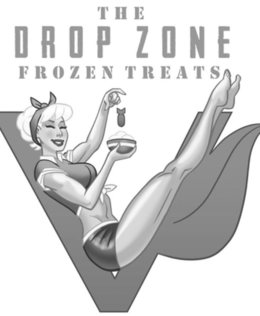 THE DROP ZONE FROZEN TREATS V trademark