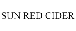 SUN RED CIDER trademark
