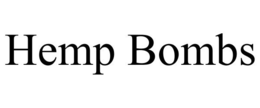HEMP BOMBS trademark