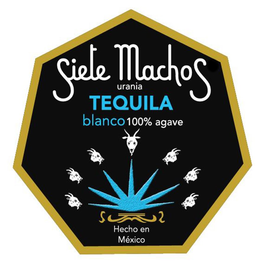 SIETE MACHOS URANIA TEQUILA BLANCO 100%AGAVE HECHO EN MÉXICO trademark