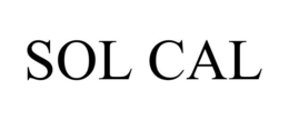 SOL CAL trademark