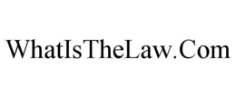 WHATISTHELAW.COM trademark