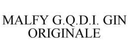 MALFY G.Q.D.I. GIN ORIGINALE trademark