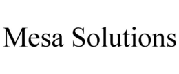MESA SOLUTIONS trademark