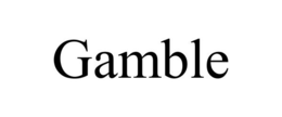 GAMBLE trademark